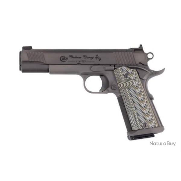Pistolet Colt Custom Carry Govt 9Mm 5�� Stainless/Smoke Dlc O1082Cs*