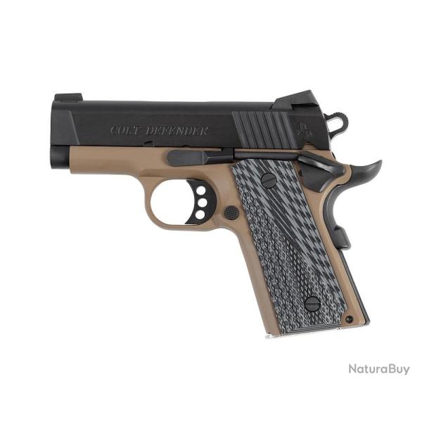 Pistolet Colt Defender 45 Acp 3�� Fde Cerakote Blued O7800Xe-Fde*