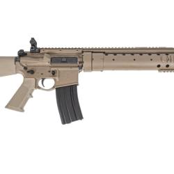 Carabine PSA Sabre-15 MK12 Mod 0 with PRI Gen III Tube and Peq Rail 18" A1 Rifle - FDE