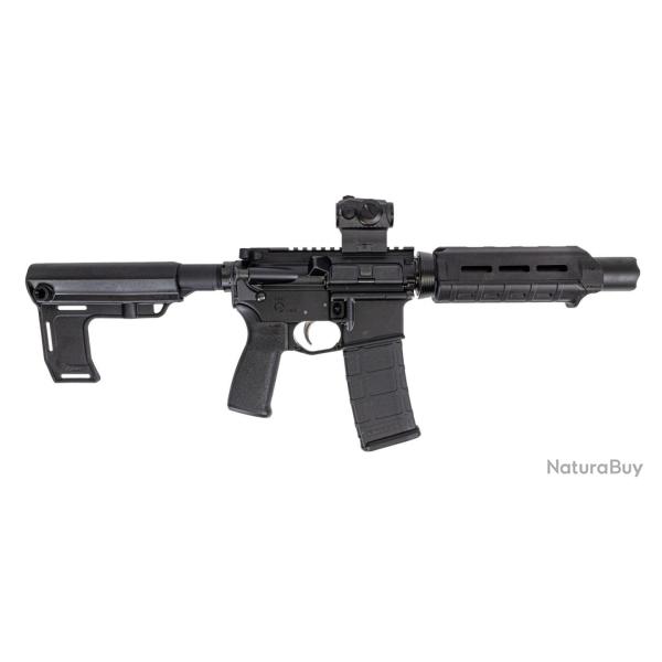 Carabine PSA PA-15 7" Phosphate 1/7 Pistol-Length 5.56 NATO, w/Romeo 5 Black
