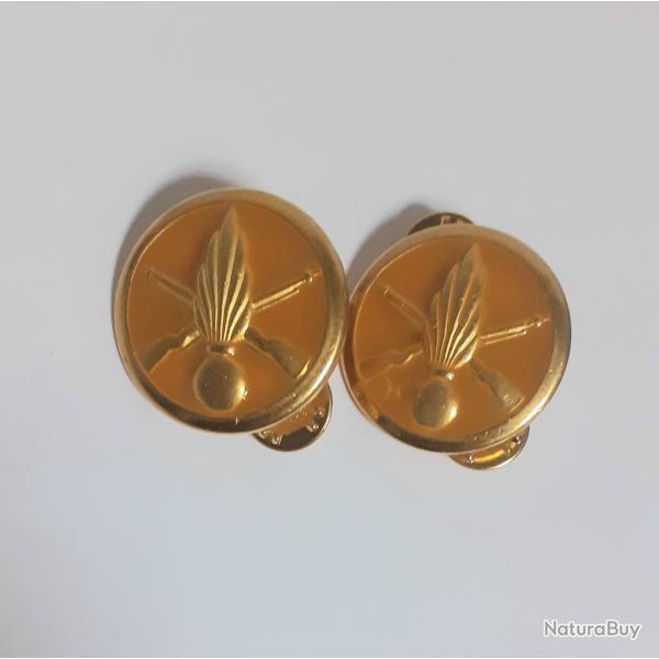 FR403505a  Paire insigne de col Chasseur parachutiste