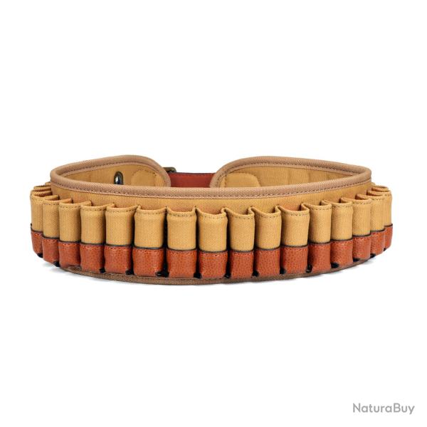 CARTOUCHIRE CEINTURE DE CHASSE CALIBRE 12 - LIVRAISON GRATUITE