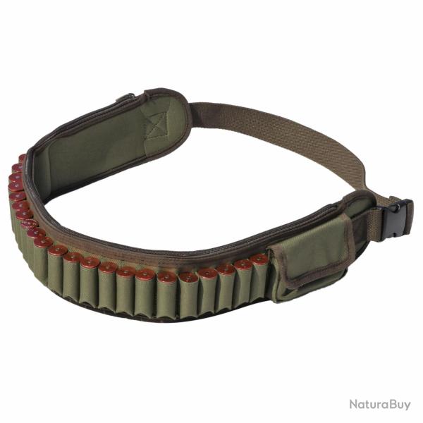 CARTOUCHI�RE CEINTURE DE CHASSE CALIBRE 12/16 - 24 EMPLACEMENTS + 2 POCHES - LIVRAISON GRATUITE