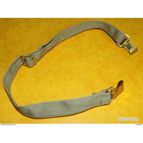 BRETELLE POUR CHAPEAU DE BROUSSE DE L'ARMEE FRANCAISE , ETAT NEUF VOIR PHOTO . POUR TOUT RENSEIGNEME