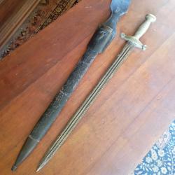 Exceptionnel glaive 1855 complet