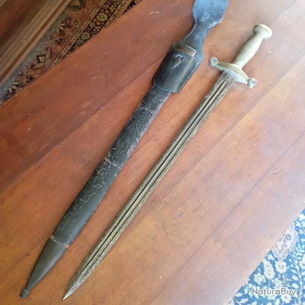 Exceptionnel glaive 1855 complet
