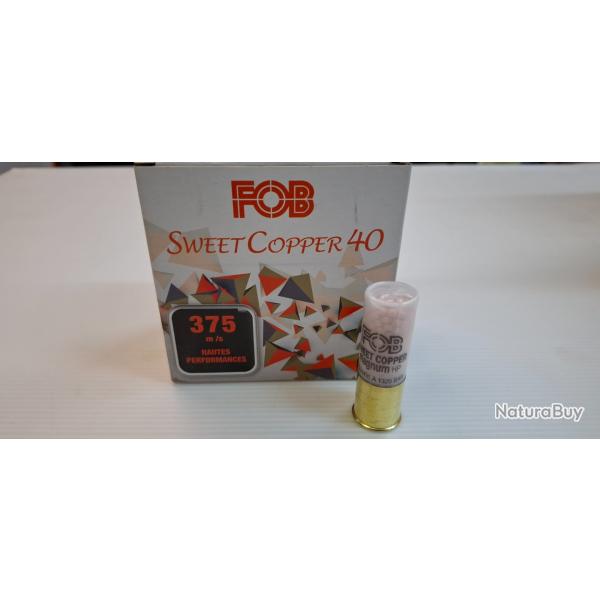 Cartouches sweet copper cal 12/76 plombs N4  40 grammes