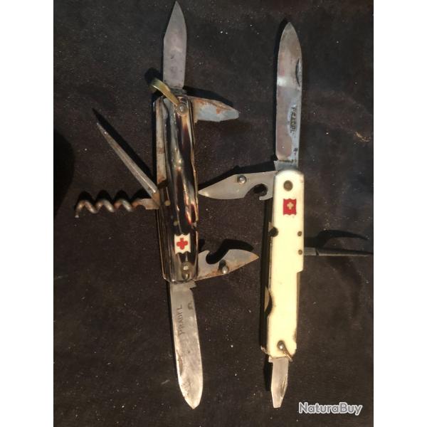 COUTEAU PLIANT PRADEL 6 ET 4 PIECES