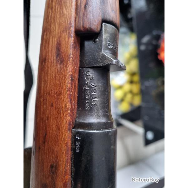 Carabine Carcano M38 de prise Russe