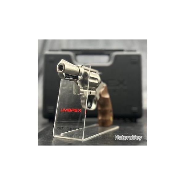 REVOLVER COLT DETECTIVE SPECIAL CAL 9MM RK - NICKEL/WOOD