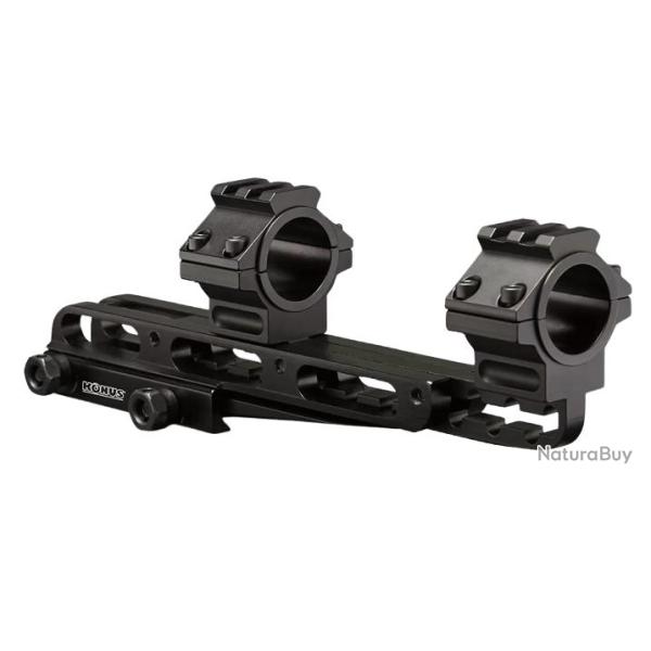 MONTAGE UNIVERSEL KONUS CANTILEVER POUR RAIL WEAVER/PICATINNY DIAM 25.4 ET 30MM