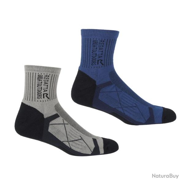 Chaussette de Randonn�e Regatta "Outdoor Active Sock" 39 - 42 Bleu