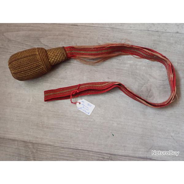 Dragonne pour sabre Mdle 1877 officier suisse