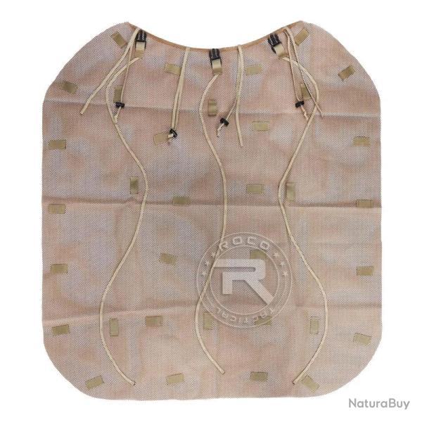 Combinaison camouflage ghillie RC TACTICAL - Marron / Unique