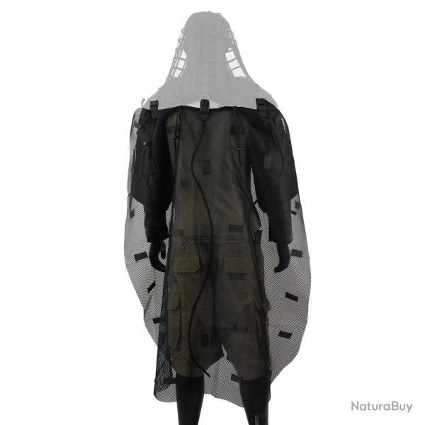 Combinaison camouflage ghillie RC TACTICAL - Noir / Unique