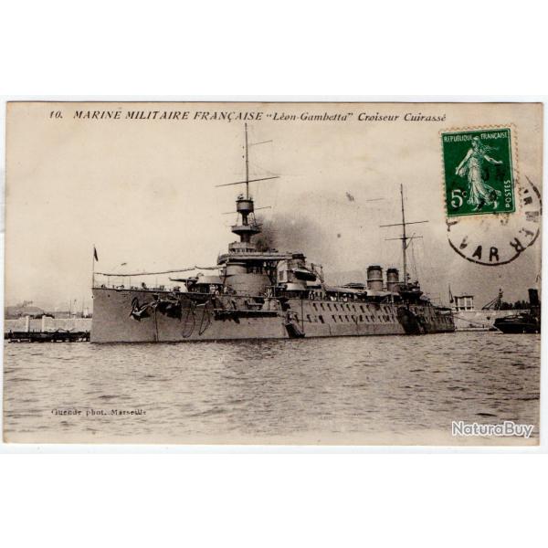 CPA - Marine Militaire Fran�aise - L�on -Gambetta Croiseur Cuirasse N�2002