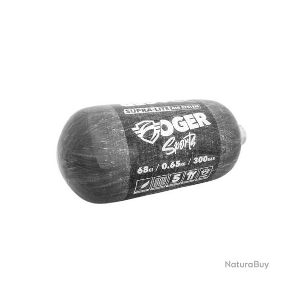 BOUTEILLE HPA EN KEVLAR 68CL 4500 PSI "SOGER"