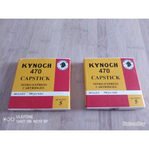 Boite vide Kynoch 470 Capstick