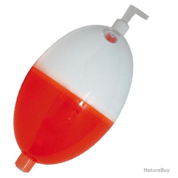 BULDO OVAL REGLABLE BLANC ROUGE PAR 1 28mm - 15gr