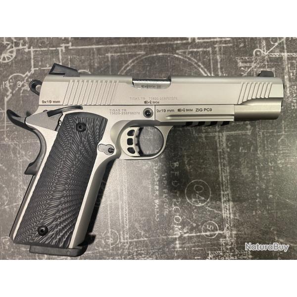 TISAS ZIG PC9 1911 INOX  9x19