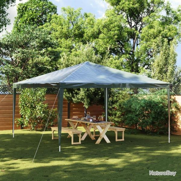 Tente de r�ception professionnelle 4x4 m Vert 90 g/m�