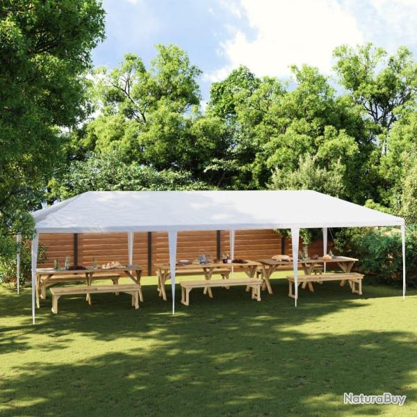 Tente de r�ception 4 x 9 m Blanc