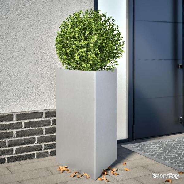 Jardini�re triangulaire 50x43x75 cm acier galvanis�