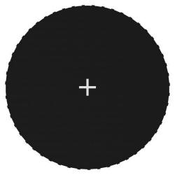 Tapis de saut Tissu Noir pour trampoline rond de 3,05 m