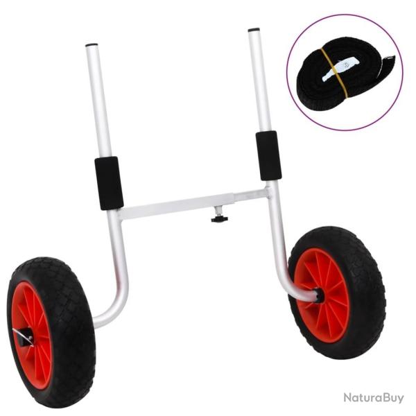 Chariot pour kayak 90 kg aluminium