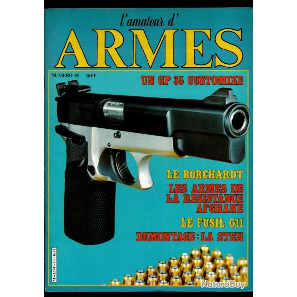 l'amateur d'armes 15 , d�montage sten, le g 11 et sa munition, armes r�sistance afghane, gp 35 custo