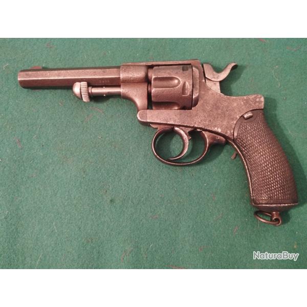 Revolver rglementaire Portugais, "Abadie", modle 1878 pour Officier.