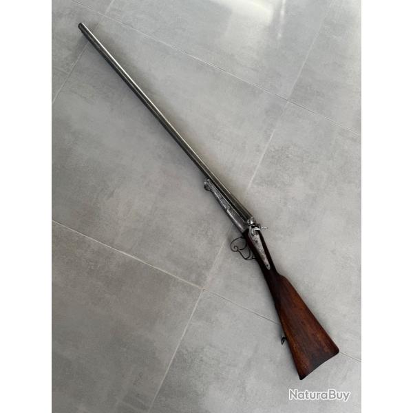 Fusil  chiens ancien