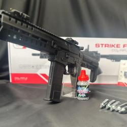 PACK LASER PR&Ecirc;T A TIRER CARABINE UX STRIKE FORCE CO2 CAL BB/4.5MM 5J SEMI/FULL AUTO