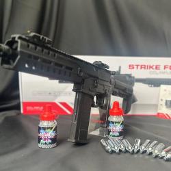 M&Eacute;GA OFFRE PACK LASER PR&Ecirc;T A TIRER CARABINE UX STRIKE FORCE CO2 CAL BB/4.5MM 5J SEMI/FULL AUTO