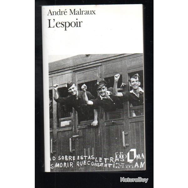 guerre d'espagne l'espoir d'andr� malraux collection folio