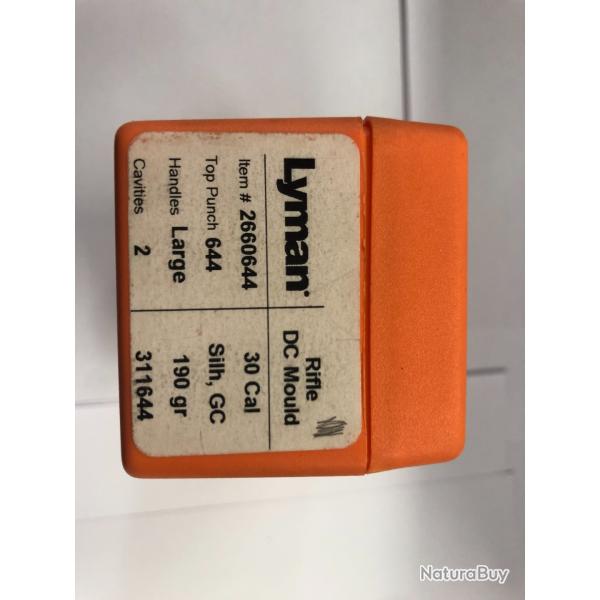 MOULE  A  BALLE LYMAN  CAL 30 - 190 GRS