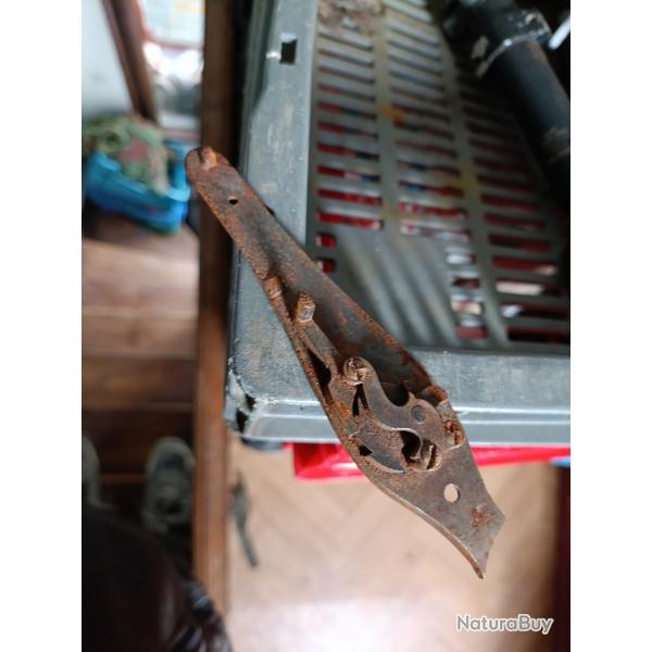 Platine fusil ancien