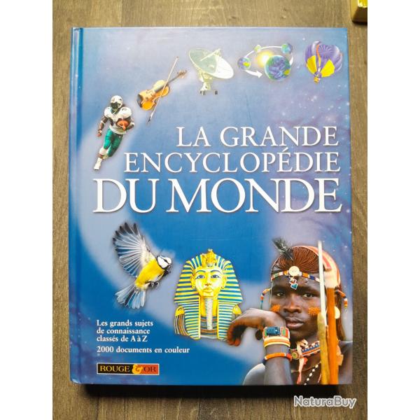 Livre // La grande encyclopdie du monde // Rouge & Or