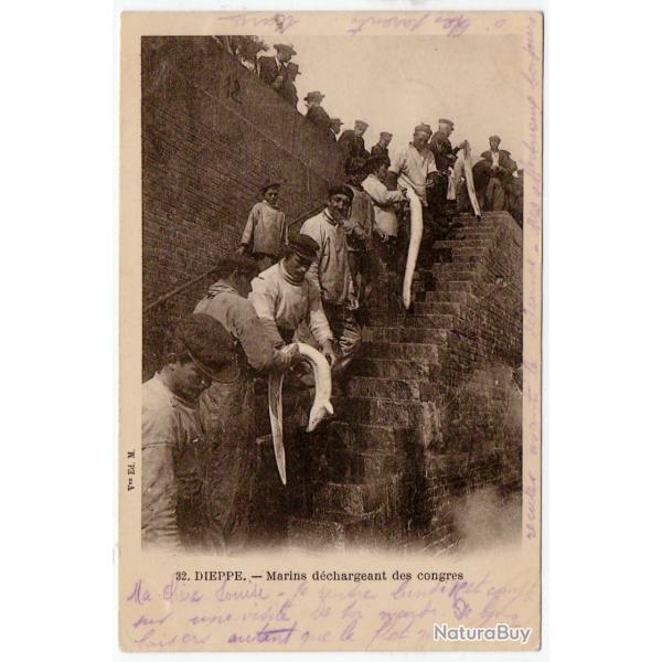 CPA-  DIEPPE- MARIN D�CHARGEANT DES CONGRES N�280