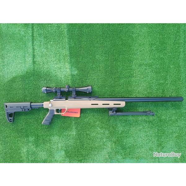 Carabine PCP Artemis M30C 6,35 mm 19,9 J.  + bipied + Lunette 3-9x40 + Kit puissan