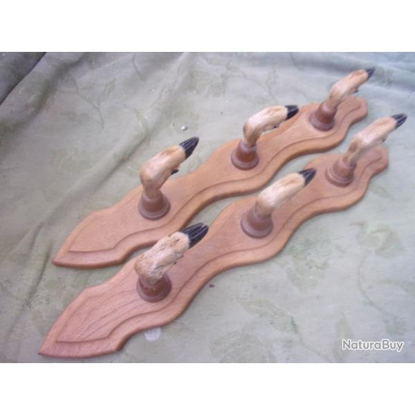 ratelier en pattes 3 armes   62 cm