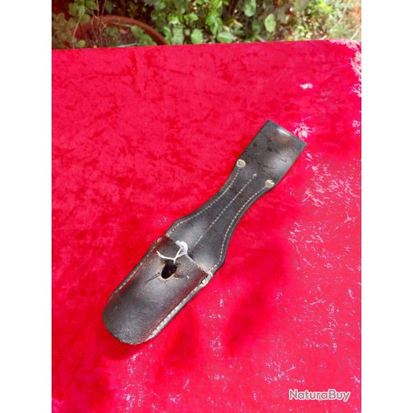 Gousset cuir pour Ba�o 98K 3 avec marquage et dat� 1936