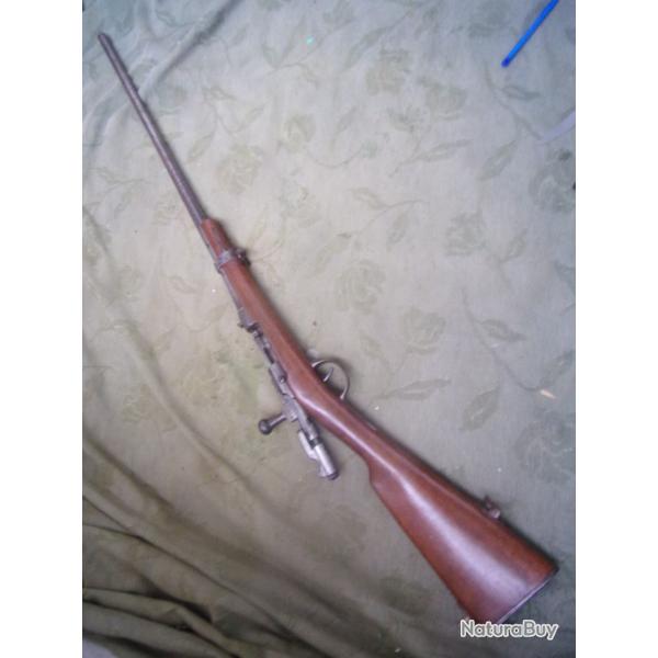 fusil Gras  1866-74 rechambr lisse
