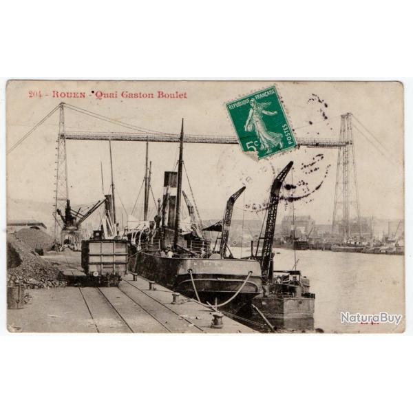 CPA- Marine - ROUEN- Quai Gaston Boulet N�239