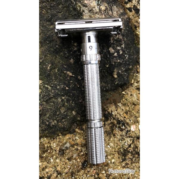 RASOIR GILLETTE REGLABLE papillon SLIM RAZOR made in usa  M 1 1967 US