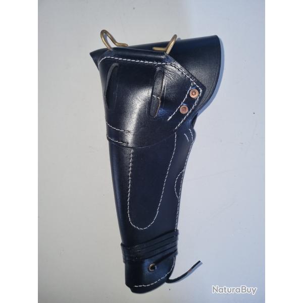 holster cuir noir