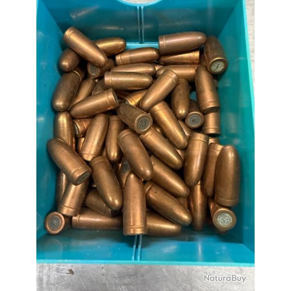 LOT DE 91 OGIVES CALIBRE .483    480 GRS
