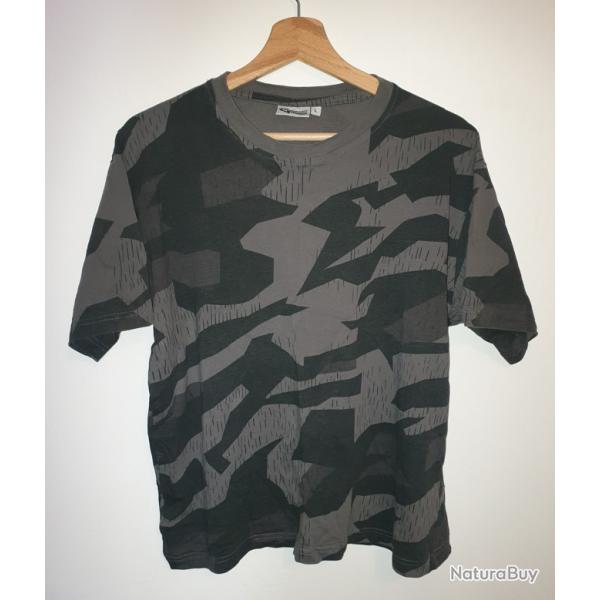 Commando Industries  T-Shirt camouflage gris Splinter Night  Taille L