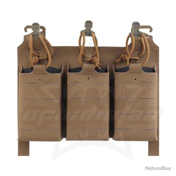 Porte-chargeur triple avant 5,56 V5 PC OPHIDIAN - Marron