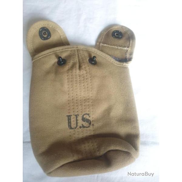 Housse de gourde  PARA  US  WW2 en reproduction  A25